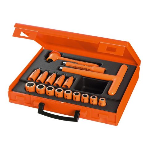 FACOM J.401AVSE - 17pc Insulated 3/8" Square Drive Socket + Ratchet Set