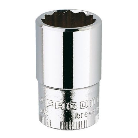 FACOM JB.XU - 3/8" Square Drive Inch 12pt Thin Wall Socket