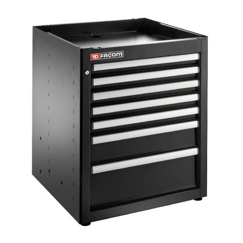 FACOM JLS3-MBS7TBS - JETLINE+ 7 Drawer 3 Mod Base Unit Black