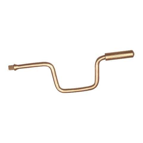 ENDRES 0400144S - 380mm Non-Sparking 1&quot; Square Drive Metal Grip Speed Brace