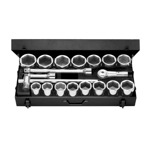 FACOM M.431E - 19pc 1" Square Drive Metric 6pt Socket + M.151 Set