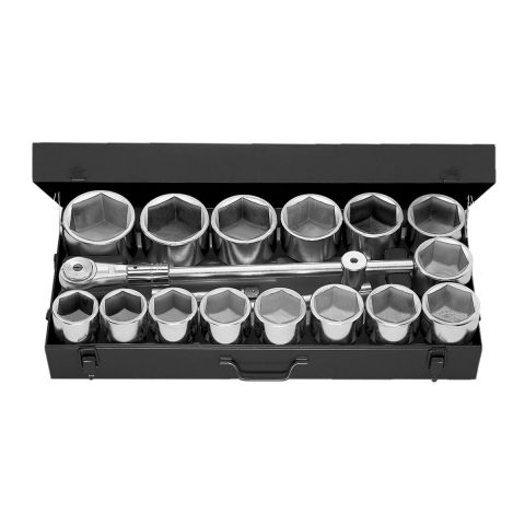 FACOM M.441E - 19pc 1" Square Drive Metric 6pt Socket + M.151 Set