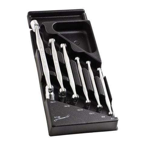 FACOM MOD.66A-1 - 6pc Metric Hinged Socket Spanner Module