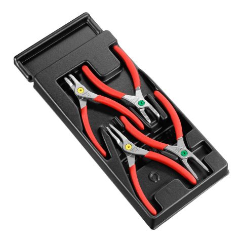 FACOM MOD.PC - 4pc Straight + 90&#039; Angled Circlip Pliers Module
