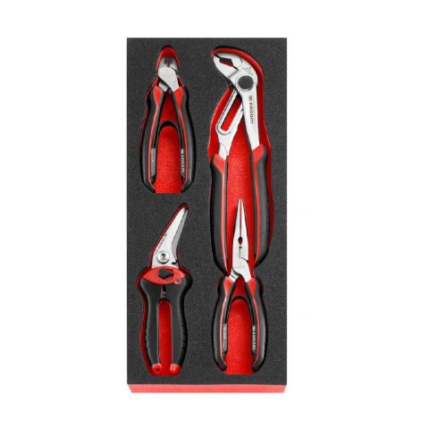 FACOM MODM.CPEA2 - 4pc Comfort Grip Pliers + Shear Foam Module