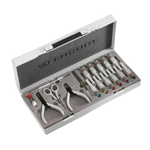 FACOM MT.J1 - 16pc Micro-Tech Precision Screwdriver Set + Micro Tools