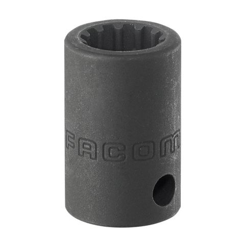 FACOM NJ.14S - 7/16" 3/8" Square Drive 12pt Spline Impact Socket