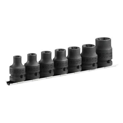 FACOM NSTX.J7 - 7pc 1/2" Square Drive Torx Impact Socket Set