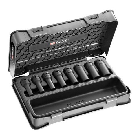 FACOM NSTXL.J8APB - 8pc 1/2" Square Drive Long Female Torx Impact Socket Set