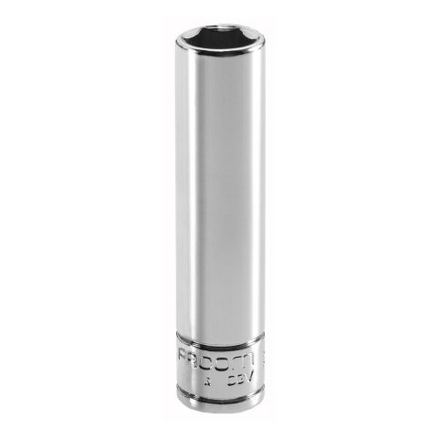 FACOM R.XLAM - 1/4" Square Drive Metric 6pt Long Socket