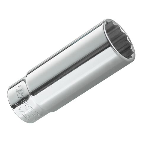 FACOM R.XELU - 1/4" Square Drive Inch 12pt Long Socket