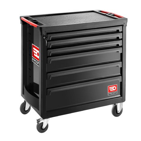 FACOM ROLL.6NM4A - ROLL+ 6 Drawer 4 Mod Roller Cabinet Black