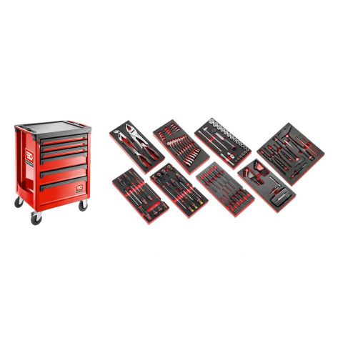 FACOM ROLL6M3.CMAG - 135pc ToolKit In Foam Modules + ROLL+ Roller Cabinet