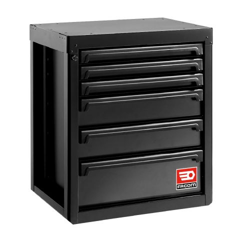 FACOM RWS2-MBS6TBS - 6 Drawer 3 Mod Base Unit Black