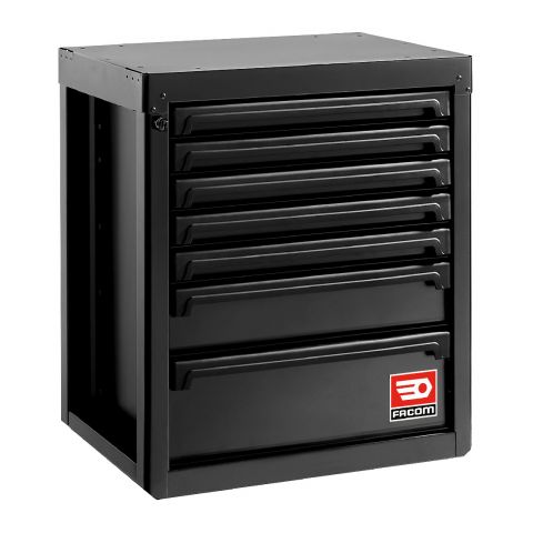 FACOM RWS2-MBS7TBS - 7 Drawer 3 Mod Base Unit Black