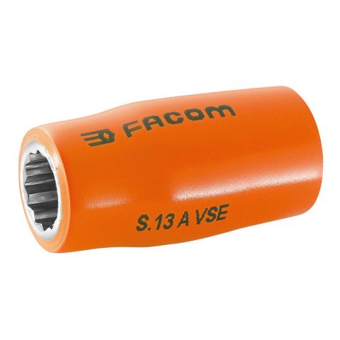 FACOM S.XAVSEM - Insulated 1/2" Square Drive Metric 12pt Socket