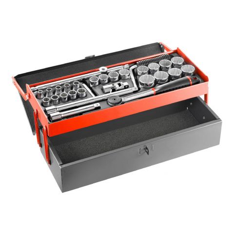 FACOM S.442EP - 29pc 1/2" Square Drive Metric 12pt Socket + S.161 Set