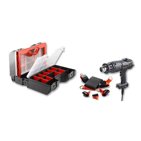 FACOM SLS.GKIT1-GUN - 28pc SLS Heat Shrink Sheath + D Ring + Heat Gun Set + Case