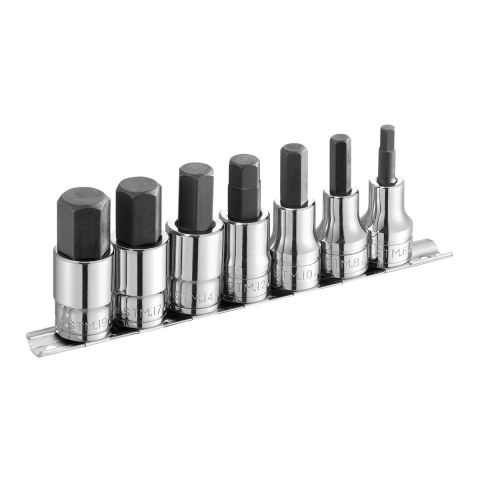 FACOM ST.40 - 7pc 1/2" Square Drive Metric Hex Bit Socket Set