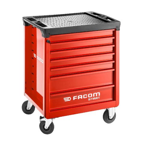 FACOM START.7M3A - START 7 Drawer 3 Mod Roller Cabinet Red