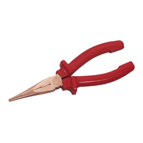 ENDRES 0631800C - 180mm Non-Sparking Straight Long Half-Round Combination Pliers