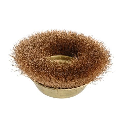 ENDRES 1780150S - 125mm Non-Sparking Circular Cup Bronze Wire Brush