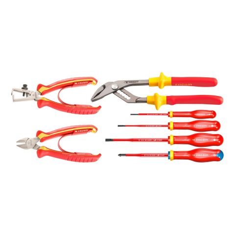 FACOM VE.A2PB - 7Pc Insulated Plier + Screwdriver Set