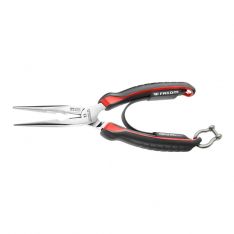 FACOM 185.20CPESLS - 200mm SLS Tethered Straight Long Half-Round Combination Comfort Grip Pliers