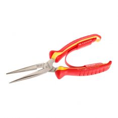 FACOM 185A.20VE - 200mm Insulated Straight Long Half-Round Combination Comfort Grip Pliers