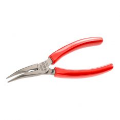 FACOM 195A.16G - 160mm Angled Long Half-Round Combination PVC Grip Pliers