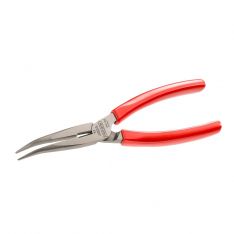 FACOM 195A.20G - 200mm Angled Long Half-Round Combination PVC Grip Pliers