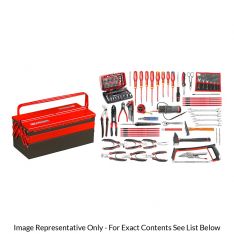 FACOM 2050.E17 - 101pc Electricians Metric Tool Kit + Cantilever Tool Box