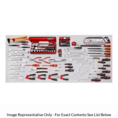 FACOM 2201.M120A - 147pc General Metric Tool Kit + Wall Cabinet