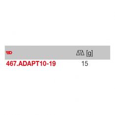 FACOM 467.ADAPT10-19 - 3pc Metric Ring Spanner Adaptor Set