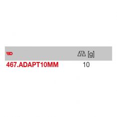 FACOM 467.ADAPT10mm - 2pc Metric Ring Spanner Adaptor Set