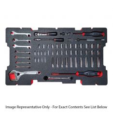 FACOM BVFC4.MIL-1 - 117pc Aerospace Military ToolKit + Roller Cabinet