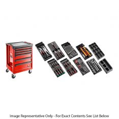 FACOM CM.118 - 118pc General Metric Tool Kit In Modules + Roller Cabinet