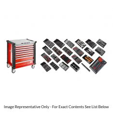 FACOM CM.230 - 230pc General Metric Tool Kit In Modules + Roller Cabinet