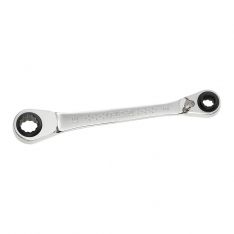 EXPERT by FACOM E110943 - 8x10mm Metric 4in1 Ratchet Flat Ring Spanner