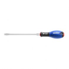 EXPERT by FACOM E160202 - 6.5x150mm Flared Slotted Comfort Grip Bolster Screwdriver