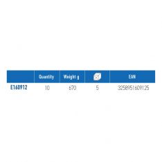 EXPERT by FACOM E160912 - 10pc Insulated Slotted Pozidriv Phillips Screwdriver