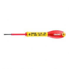 EXPERT by FACOM E165420 - 6.5x150mm Insulated Parallel Slotted Screwdriver