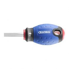 EXPERT by FACOM E165400 - 5.5x25mm Parallel Slotted Stubby Comfort Grip Screwdriver