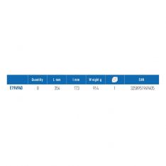 EXPERT by FACOM E194940 - 8pc Slotted Phillips Comfort Grip Screwdriver Module