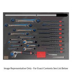 FACOM ETS.CK3 - CUSTOM 215pc Complete Tool Kit + Foaming + 6 Drawer Roller Cabinet