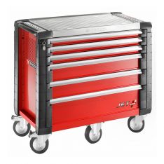 FACOM JET.6M5 - JET+ 6 Drawer 5 Mod Roller Cabinet Red