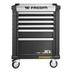 FACOM JET.6NM3AS - JET+ 6 Drawer 3 Mod Safety Roller Cabinet Black