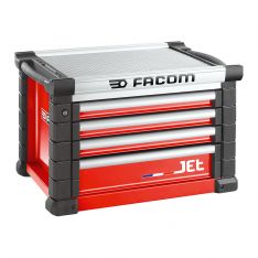 FACOM JET.C4M3A - JET+ 4 Drawer 3 Mod Tool Chest Red