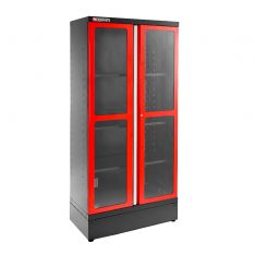 FACOM JLS3-A1000PV - JETLINE+ Tall 2 Hinged Glazed Door Base Unit Red