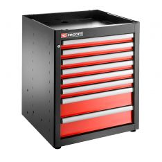 FACOM JLS3-MBS8T - JETLINE+ 8 Drawer 3 Mod Base Unit Red